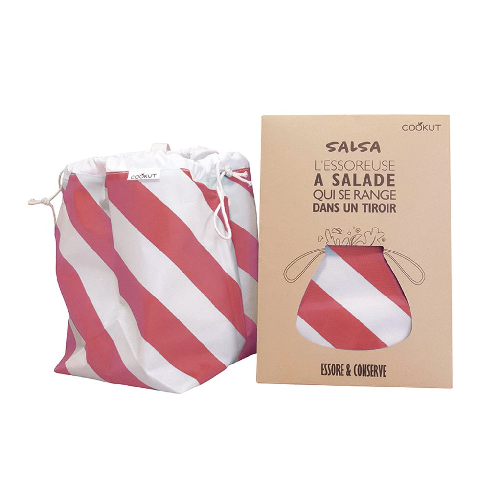 Essoreuse à salade SALSA rouge - Visuel 0