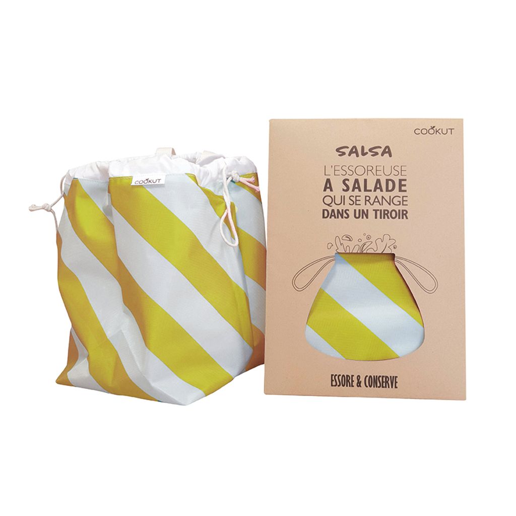 Essoreuse / Sac à salade SALSA Jaune - Visuel 0