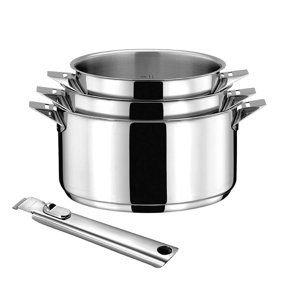 Série de 3 casseroles SOLSTICE - Visuel 0