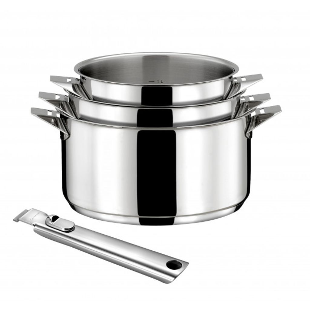 Série de 3 casseroles SOLSTICE - Visuel 1
