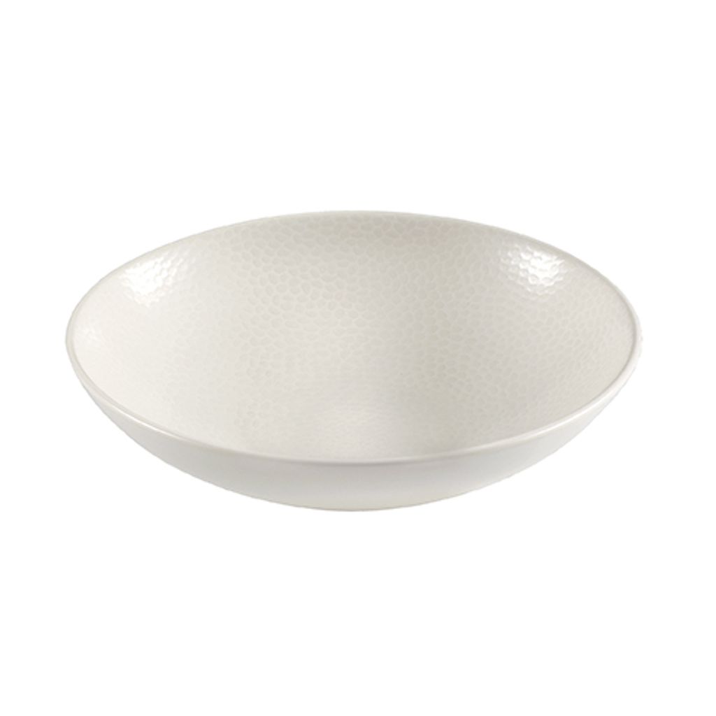 Assiette creuse STONE IVOIRE - Visuel 0