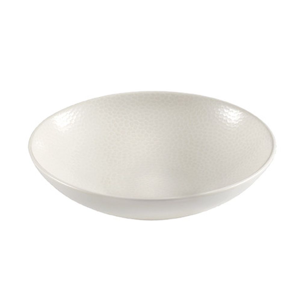 Assiette creuse STONE IVOIRE - Visuel 1