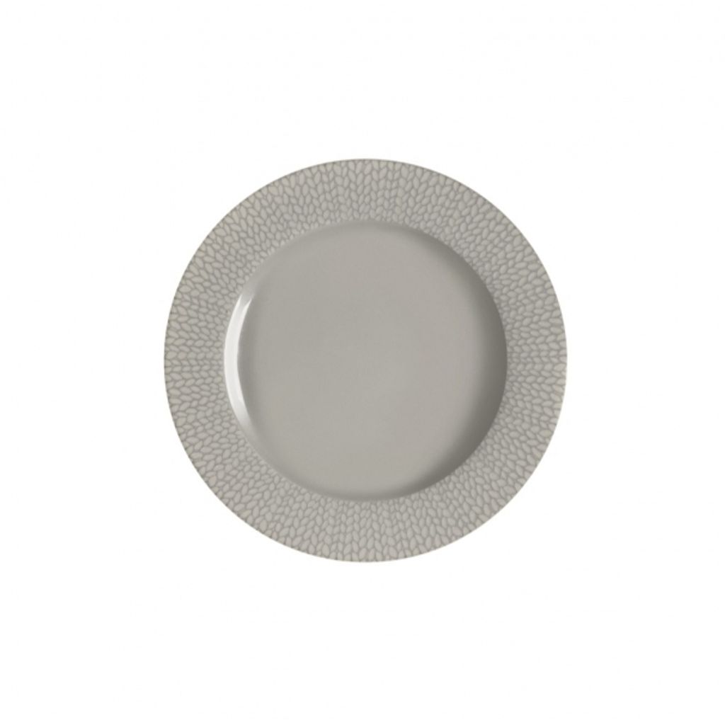 Assiette dessert GRAIN DE MALICE gris - Visuel 0