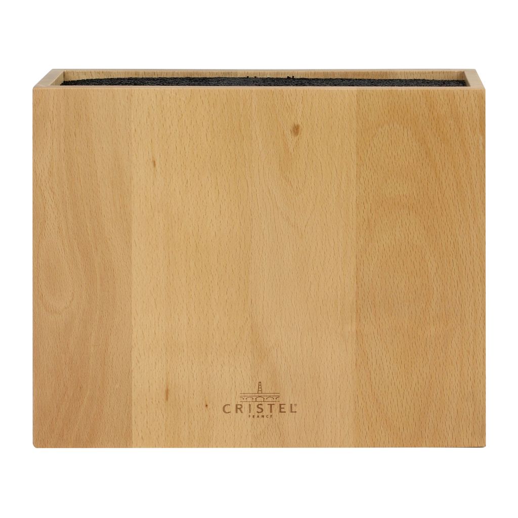 Bloc couteaux rectangulaire en hêtre - Visuel 3