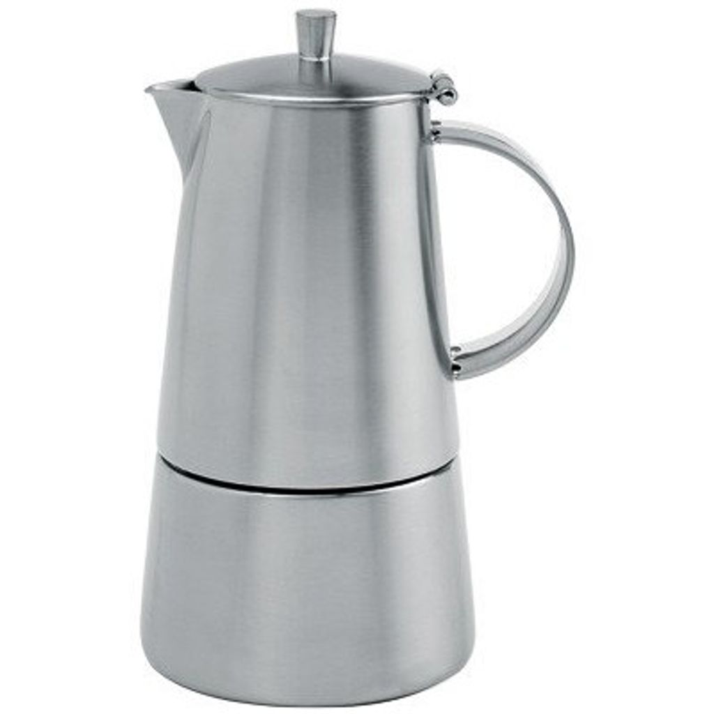 Cafetière italienne Milano Inox Brossé - Visuel 1