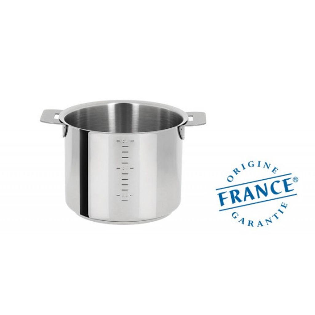Casserole haute graduée inox Mutine amovible 14cm - Visuel 1