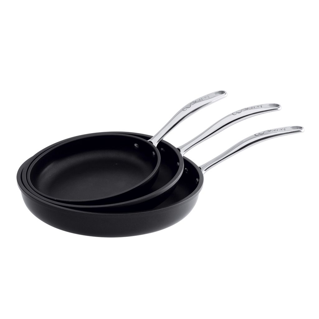 Poêle aluminium - Cookway Master inox 30cm - Visuel 0