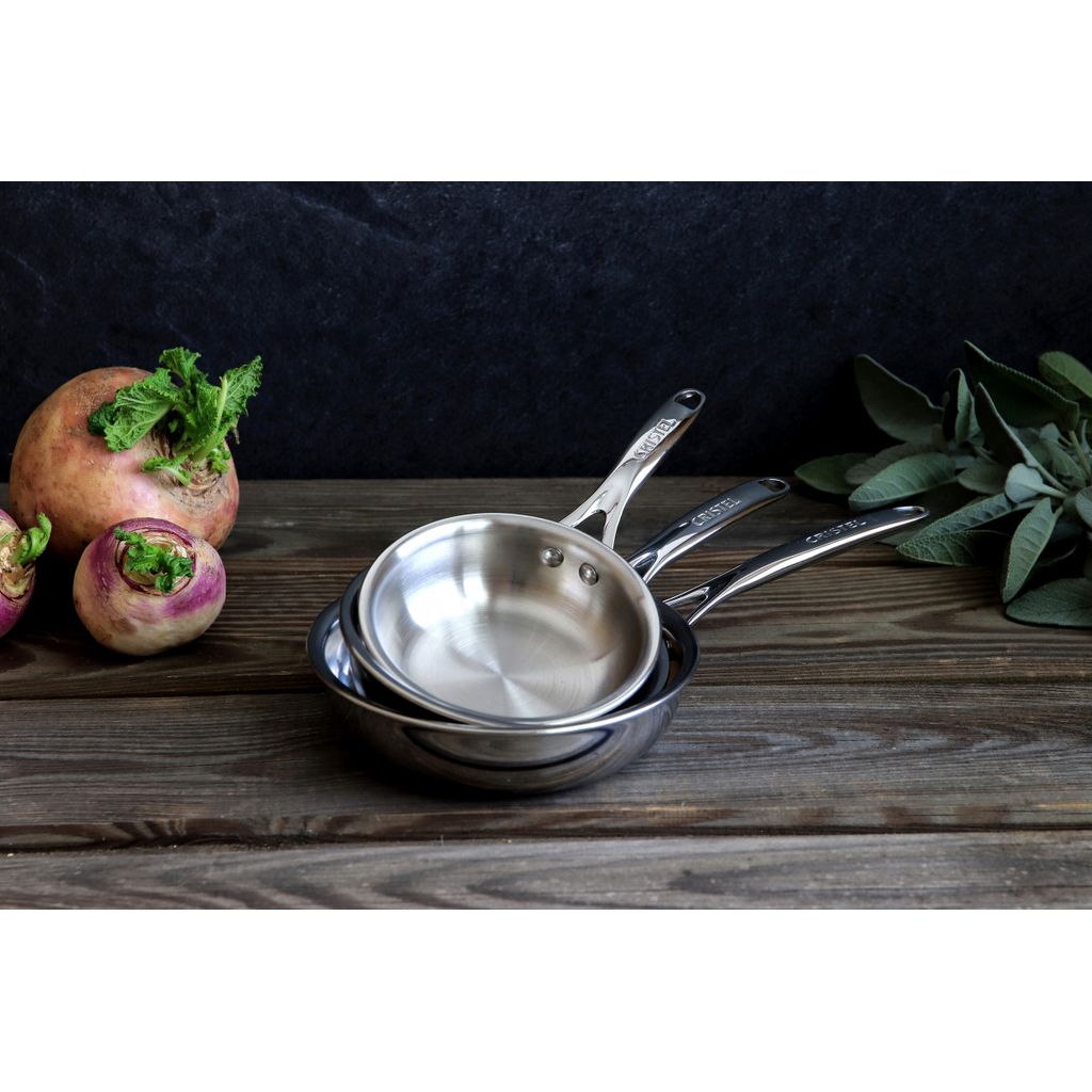 Poêle Mini inox Castel'Pro 12cm - Visuel 1