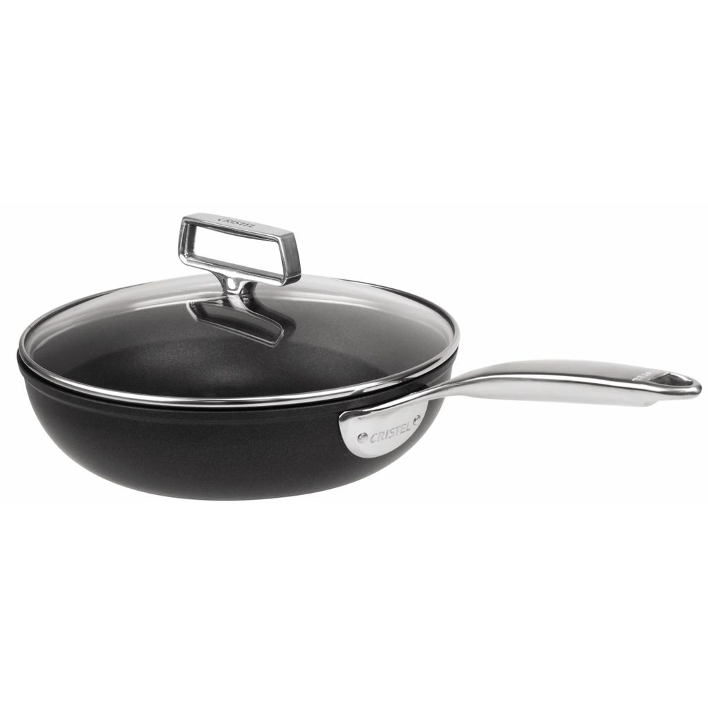 Sauteuse aluminium Castel'Pro Ultralu 24cm - Visuel 0
