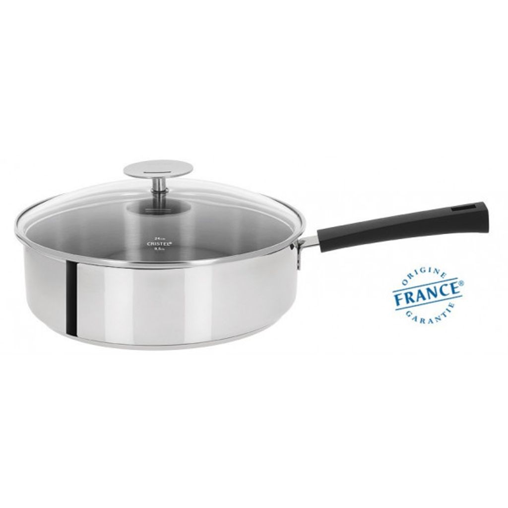 Sauteuse inox Mutine fixe Noir 26cm - Visuel 1