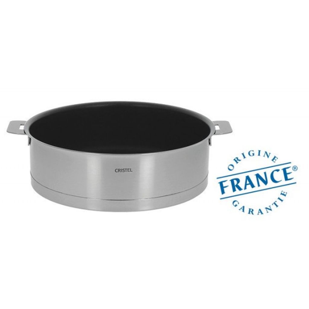 Sauteuse inox anti-adhérent Exceliss Strate amovible 26cm - Visuel 1