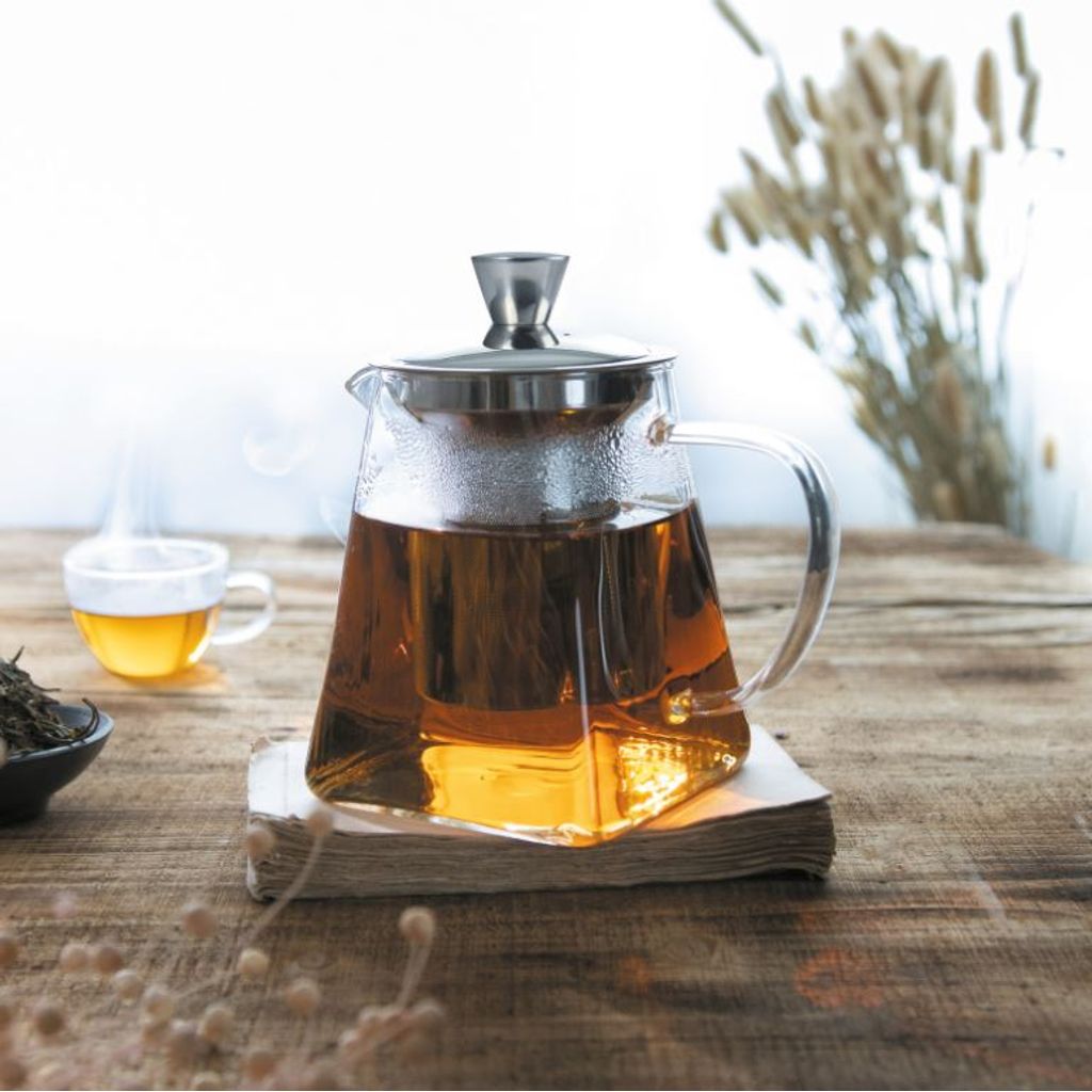 Théière Verre Carrée 1,2L Rooibos - Visuel 2