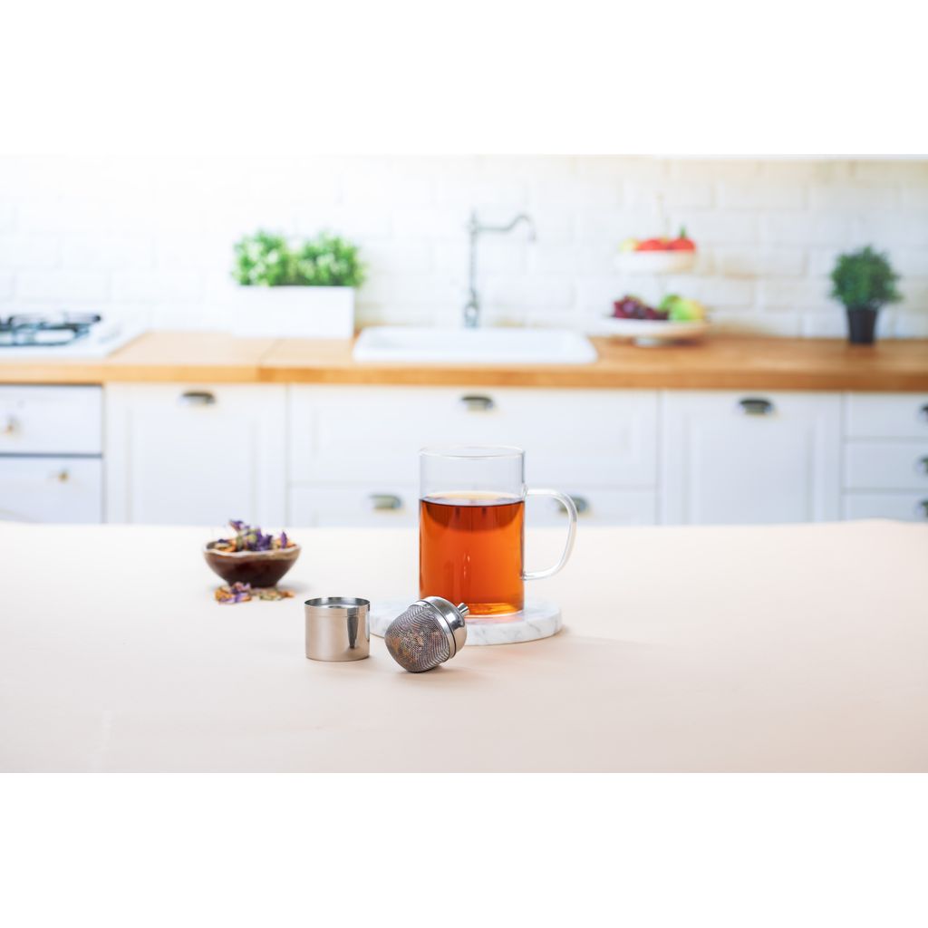 Infuseur à thé flottant en inox - Visuel 3