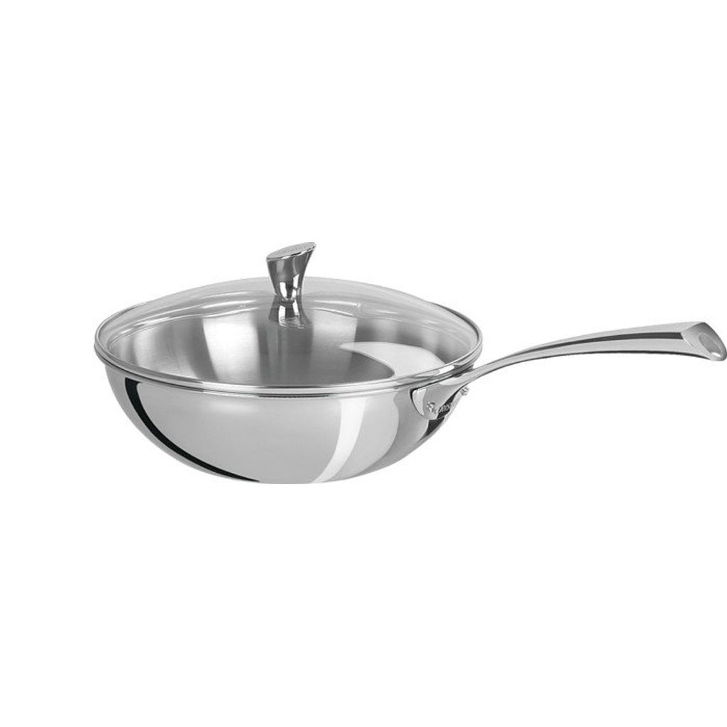 Wok inox Casteline fixe 24cm - Visuel 0