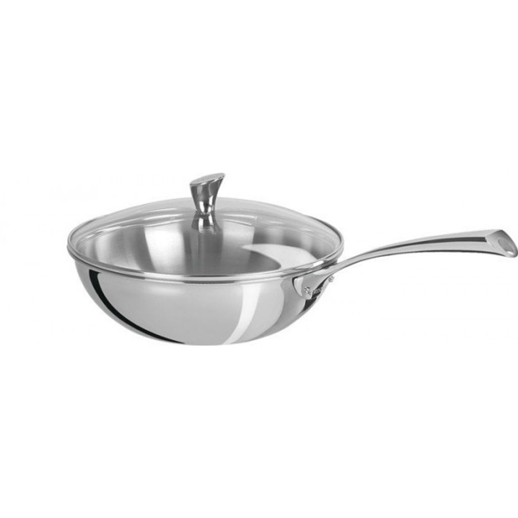 Wok inox Casteline fixe 24cm - Visuel 1