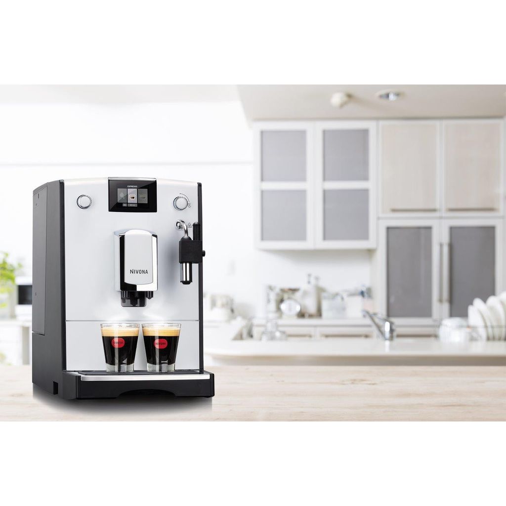 Machine à café à grain Romantica NICR560 blanche - Visuel 1