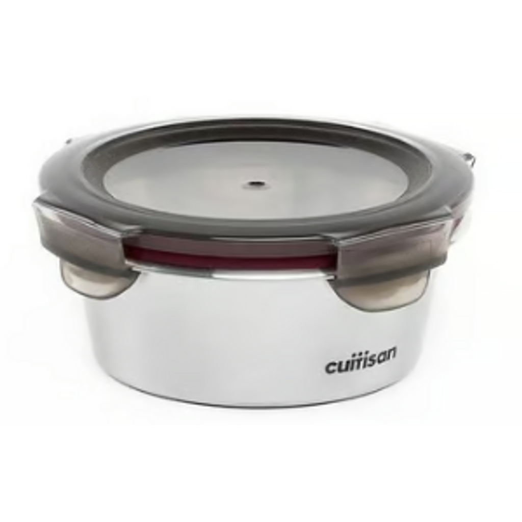 Boite de conservation ronde en inox 300 ml - Visuel 0