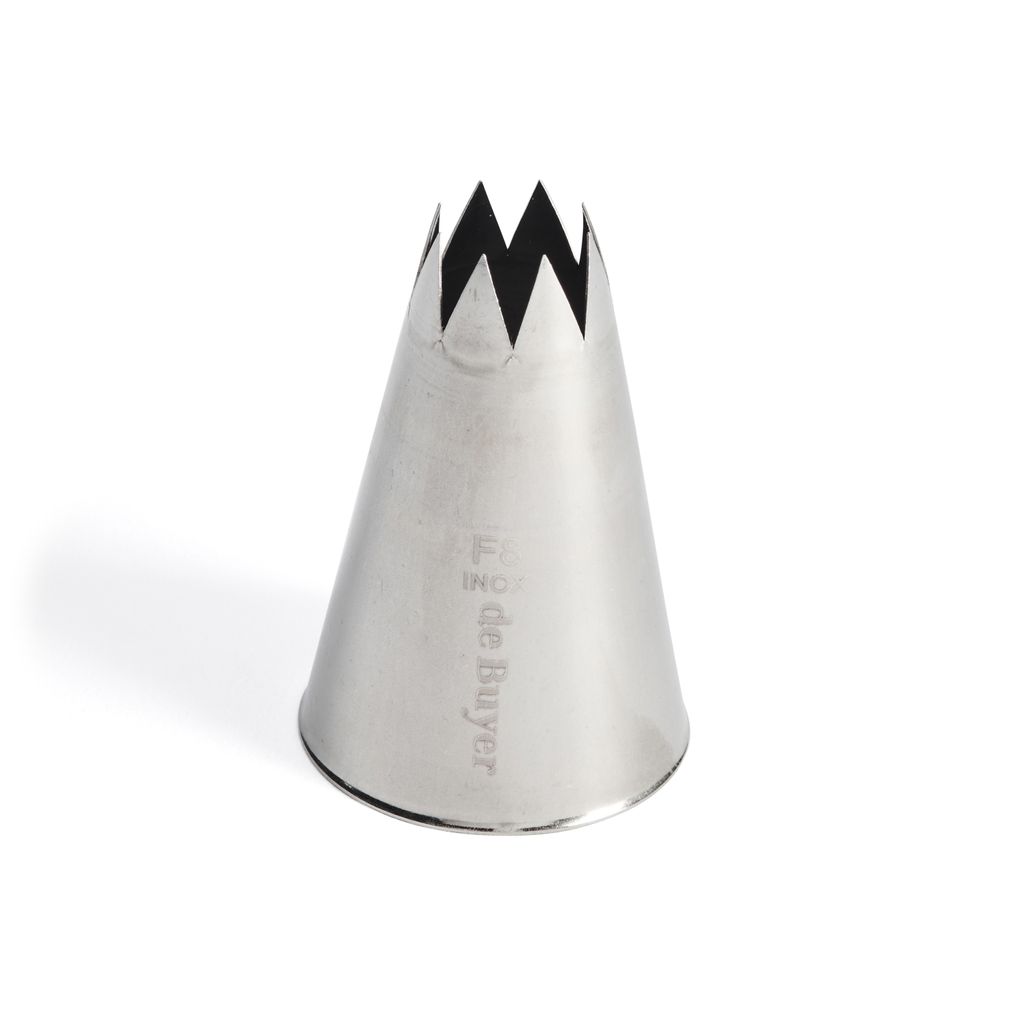 Douille inox cannelée F8 8 dents - Visuel 1