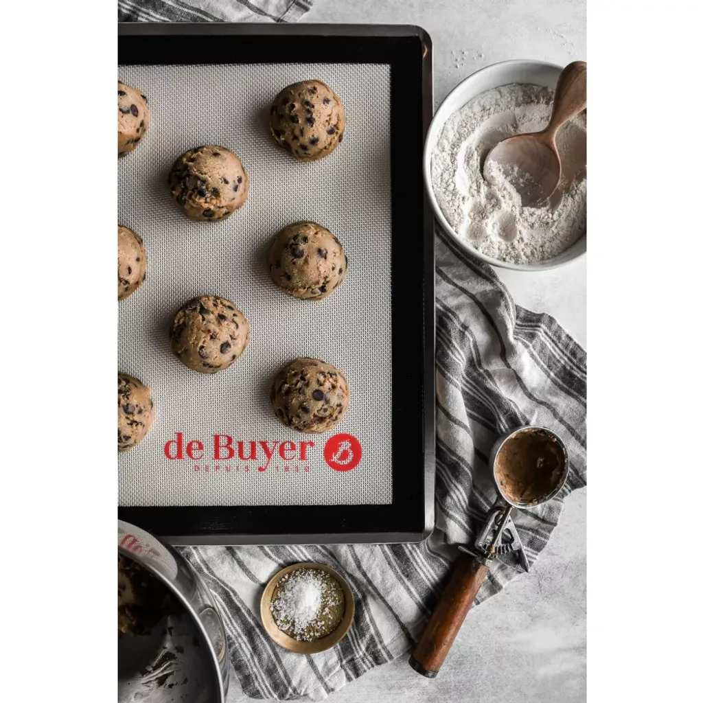 Tapis de cuisson en fibre de verre siliconée 40x30cm - Visuel 3