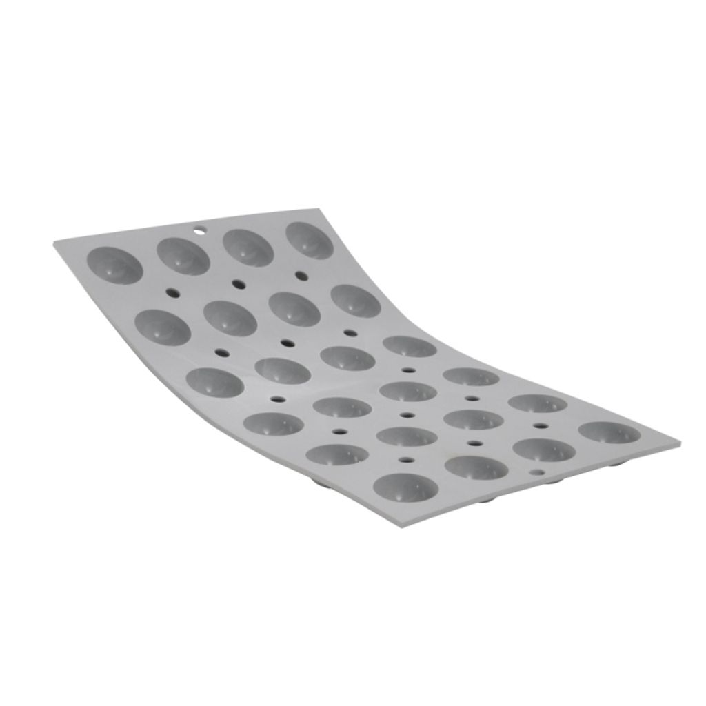 Moule souple 24 mini demi-sphères Elastomoule® - Visuel 0