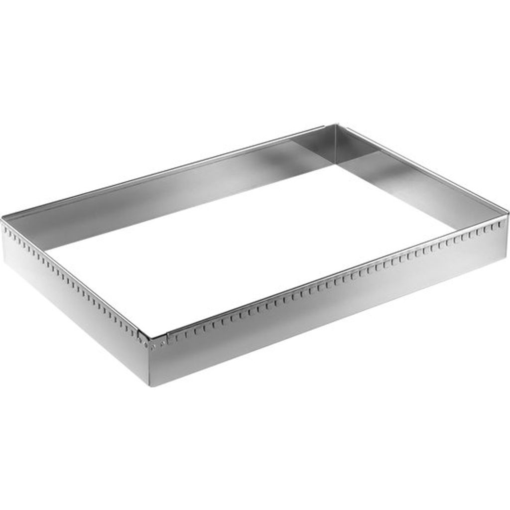 Cadre pâtisserie réglable rectangle - Visuel 0