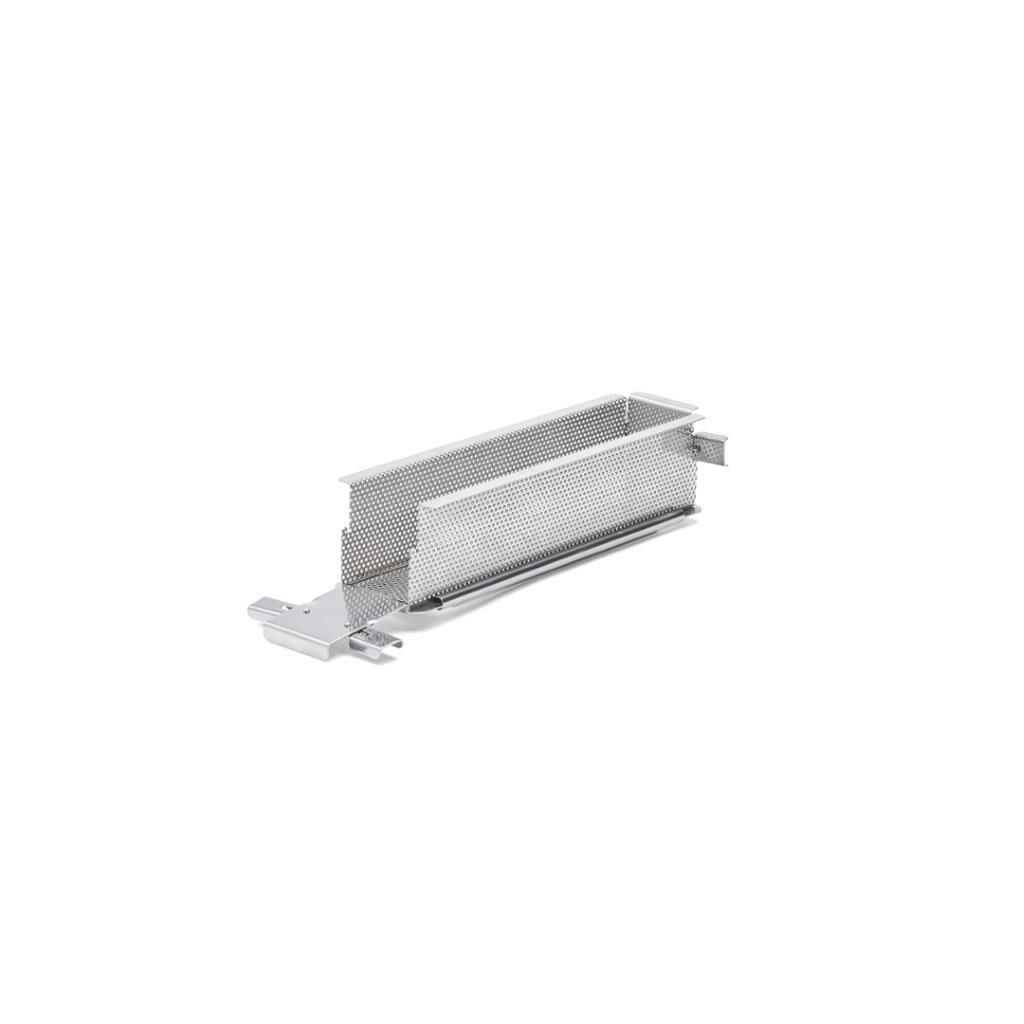Moule rectangulaire à charnières GEOFORME, inox perforé, 24x5x6cm - Visuel 3