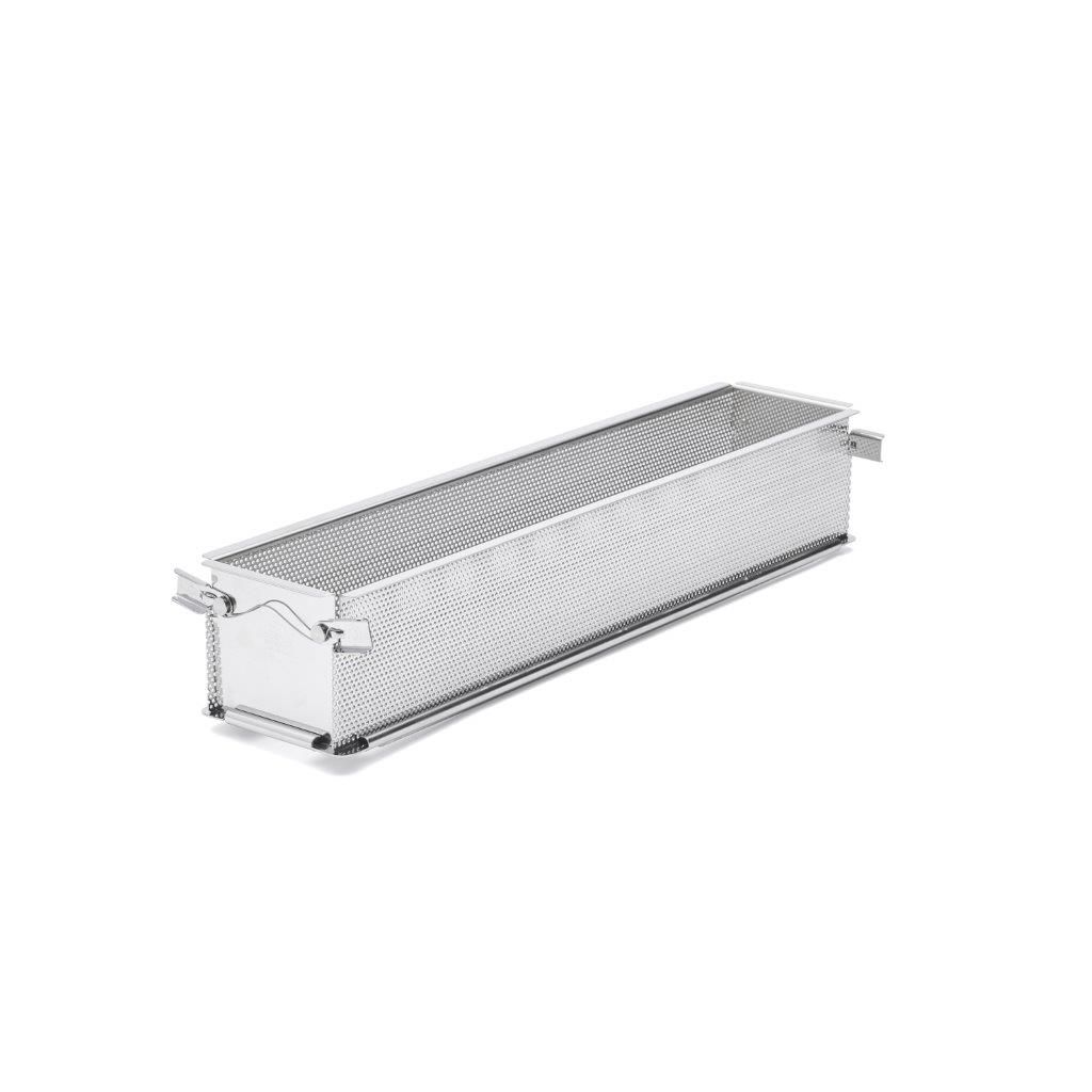Moule à pâté rectangulaire dépliable à charnières GEOFORME - 48 x 9 x 8,5 cm - Visuel 0