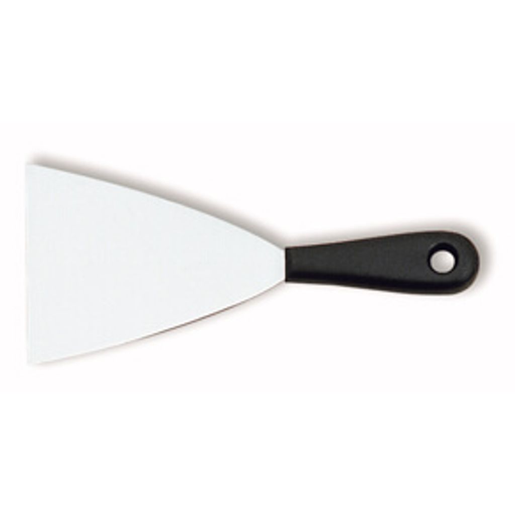 Spatule triangle inox 10 cm - Visuel 0