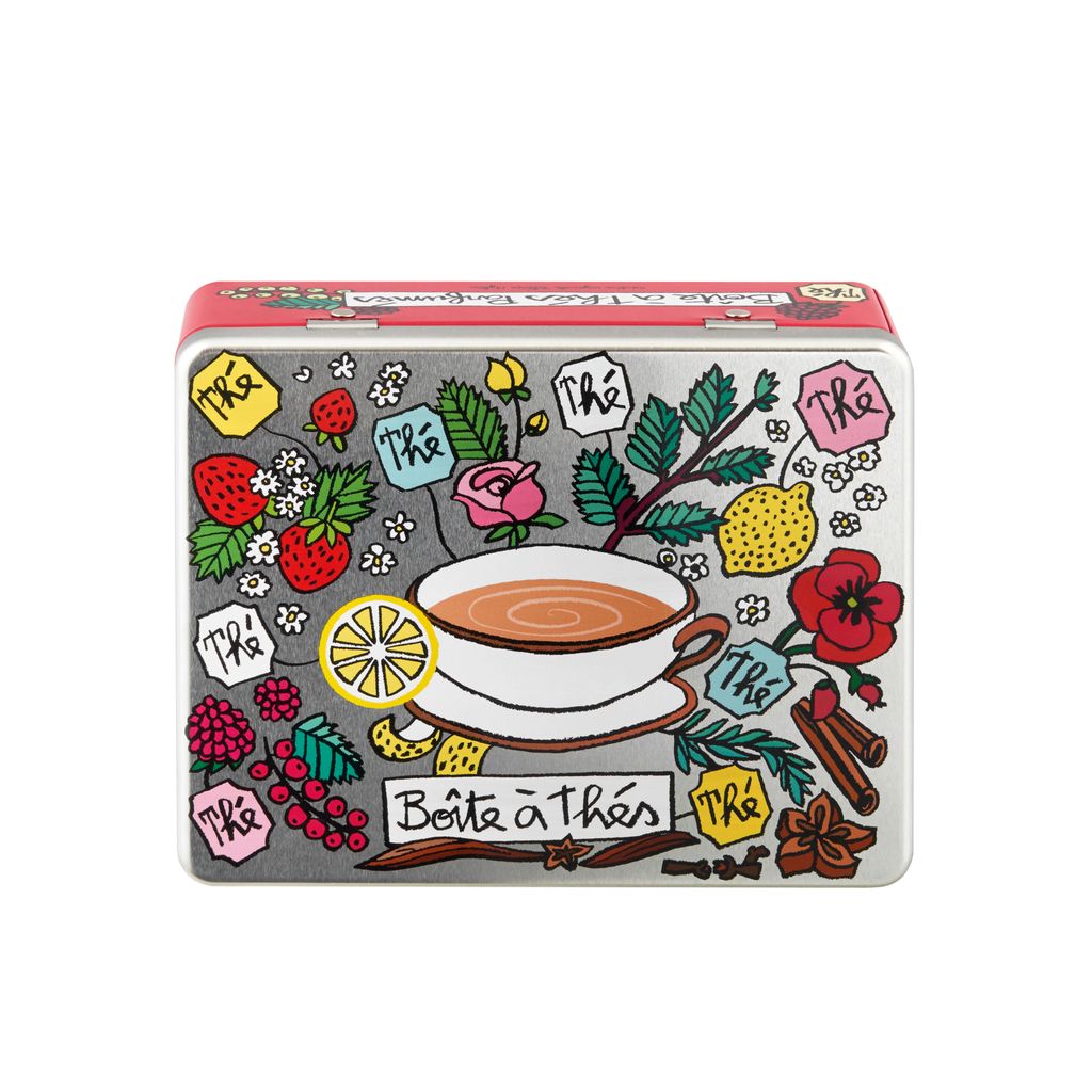 Boîte à thé compartimentée - Visuel 0