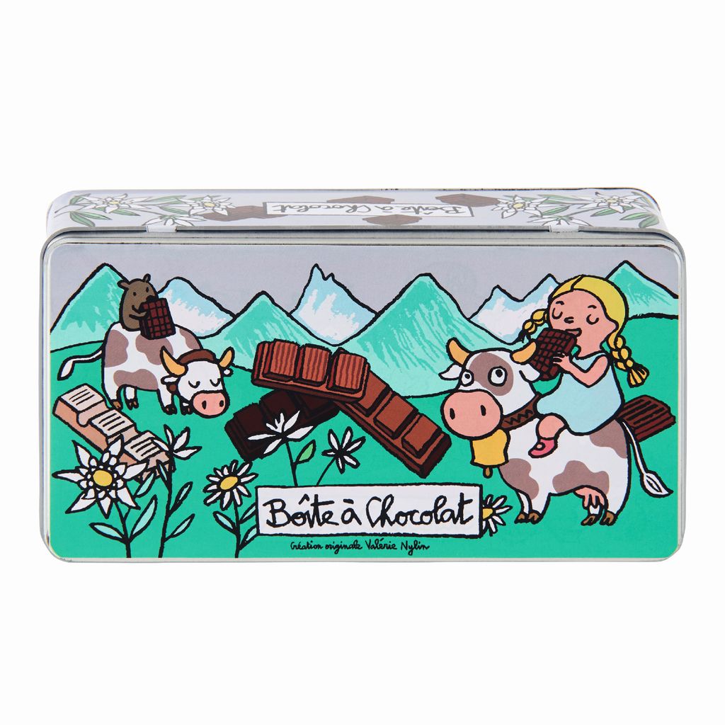 Boîte à chocolat Tablettes Alpes - Visuel 0