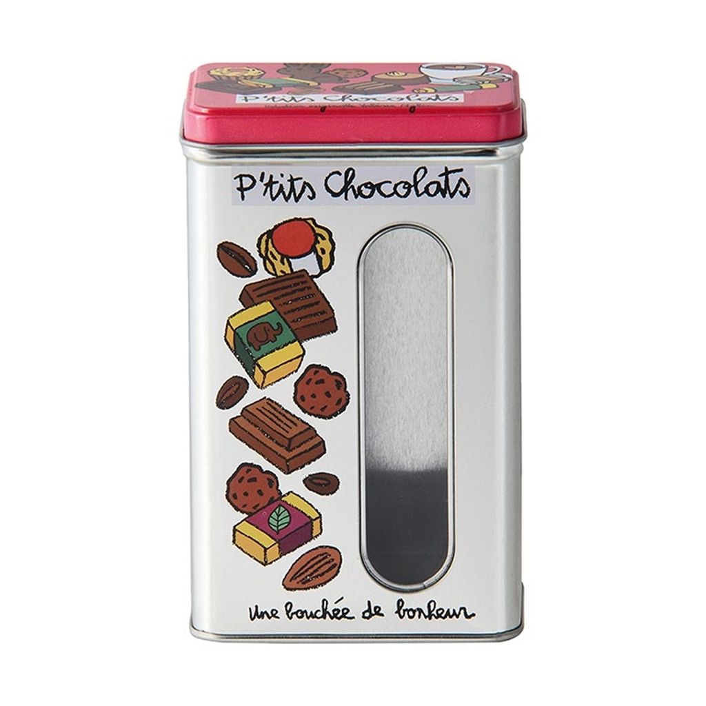 Boîte fenêtre café gourmand P'tits chocolats - Visuel 0
