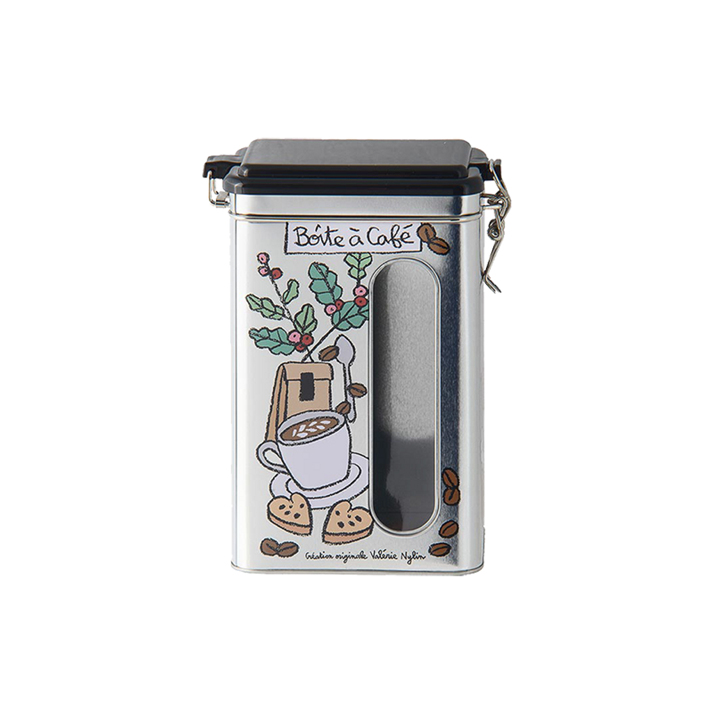 Boîte fenêtre à café Cœurs - Visuel 0