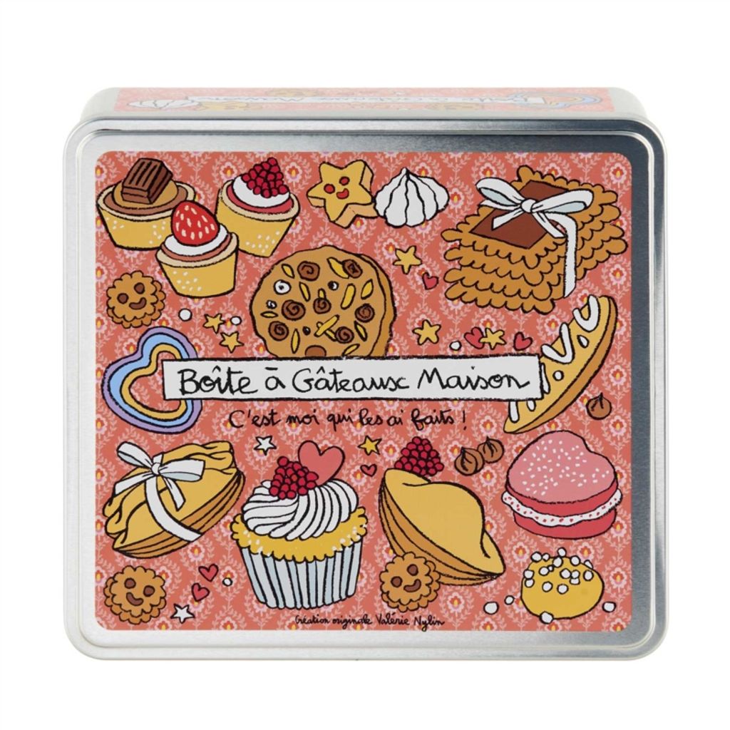 Boîte à gâteaux maison c'est moi qui les ai faits ! Derrière