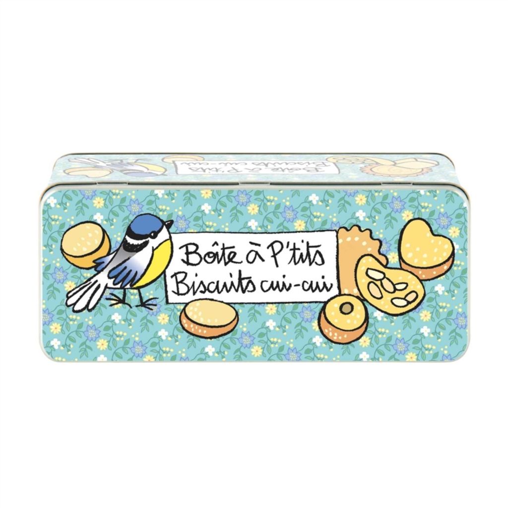 Boîte à biscuits P'tits biscuits Cui-cui - Visuel 0