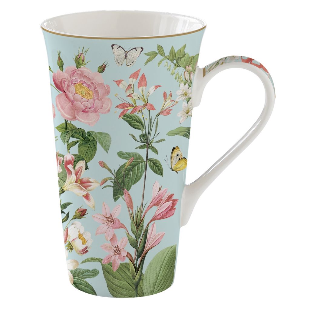 Grand Mug PYLONES Maxi Cup - Palette - 450 Ml - Porcelaine Multicolore - Neuf