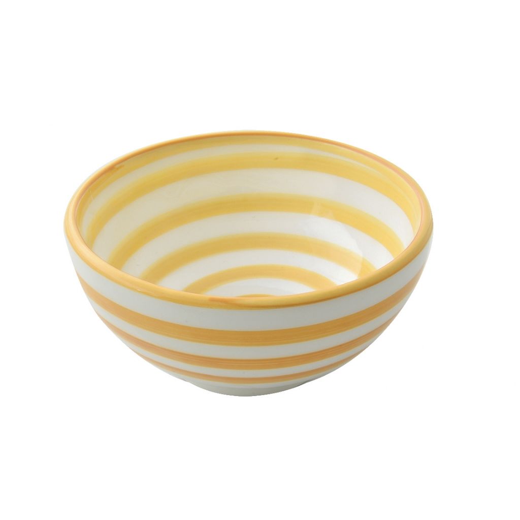Bol dolce vita jaune 12 cm - Visuel 1