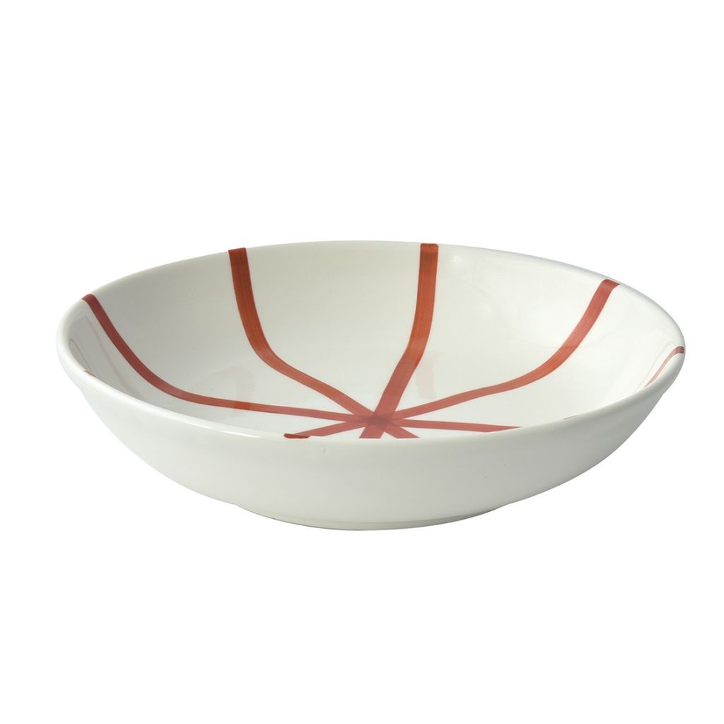Saladier bas dolce vita terracotta 30 cm - Visuel 0