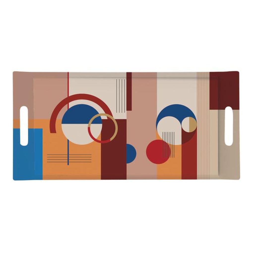Plateau 40 x 19 cm Bauhaus - Visuel 0