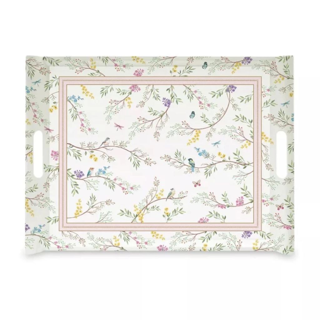 Plateau rectangulaire BIRDS MELODY - Visuel 0