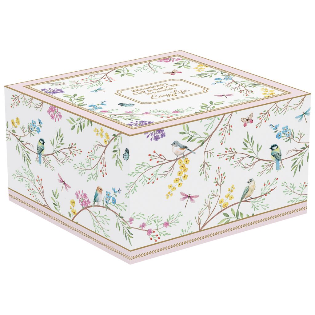 Coffret déjeuner avec soucoupe BIRDS MELODY - Visuel 0