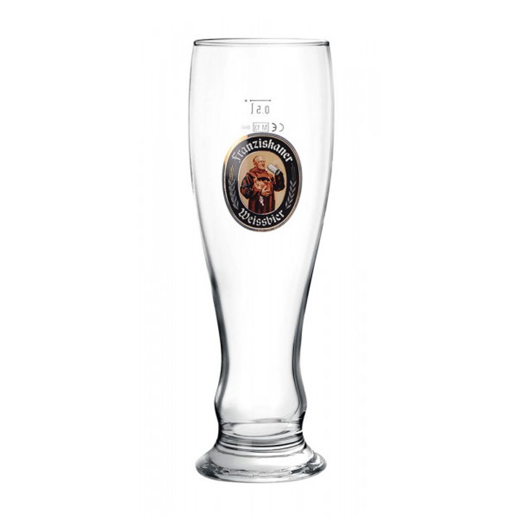 Lot de 2 verres à bière FRANZISKANER 50 cl - Visuel 1