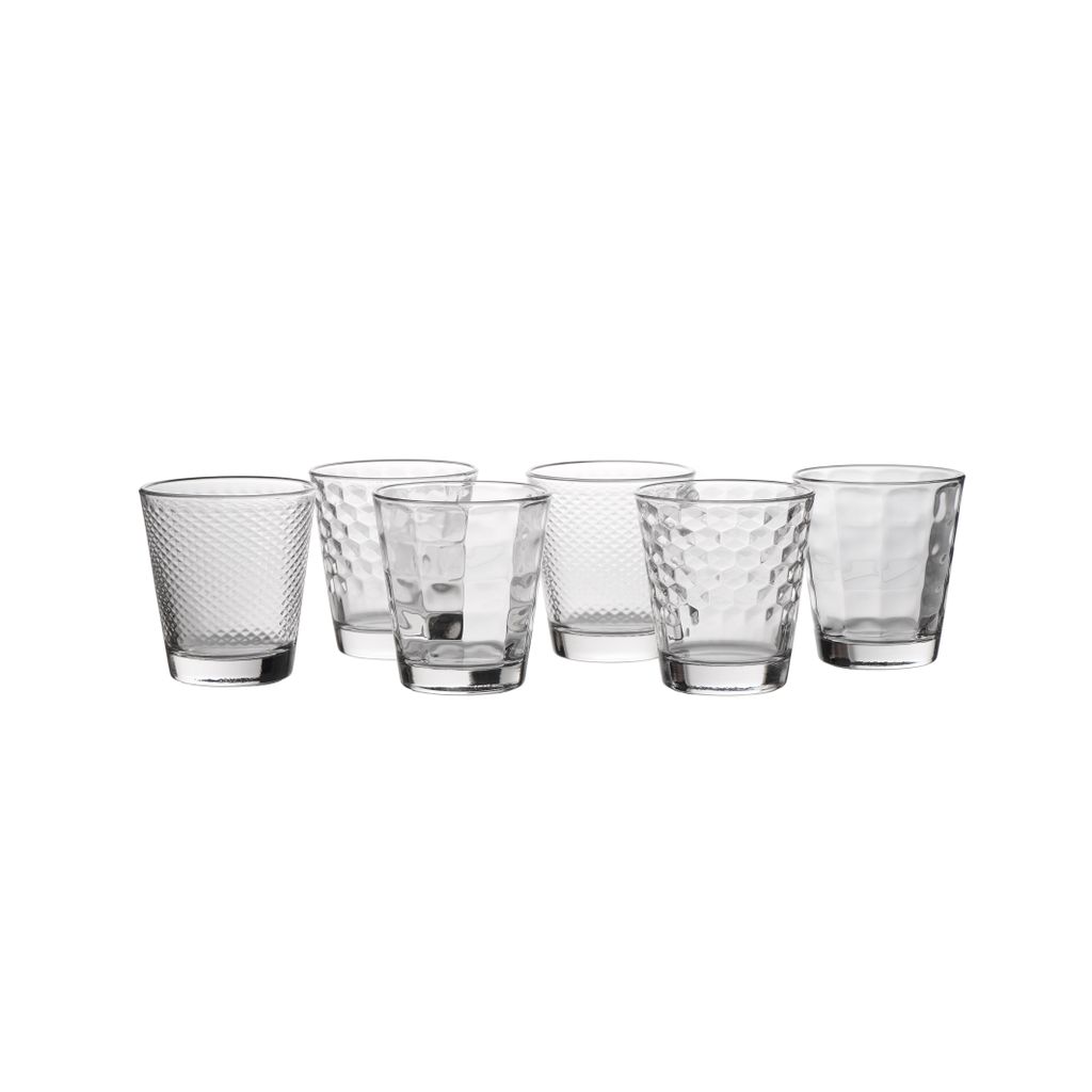 Lot de 6 gobelets DEBBIE transparents - Visuel 0
