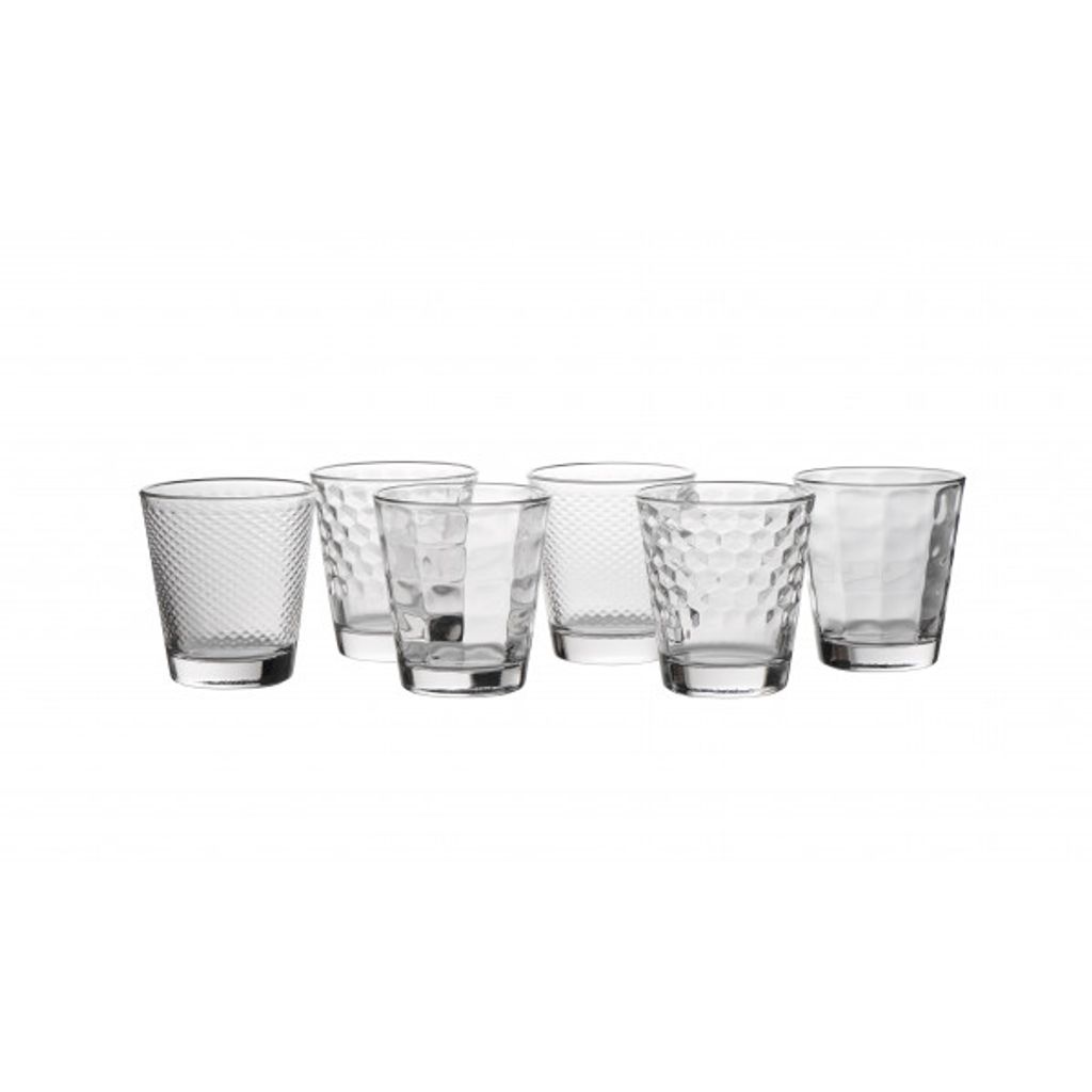 Lot de 6 gobelets DEBBIE transparents - Visuel 1