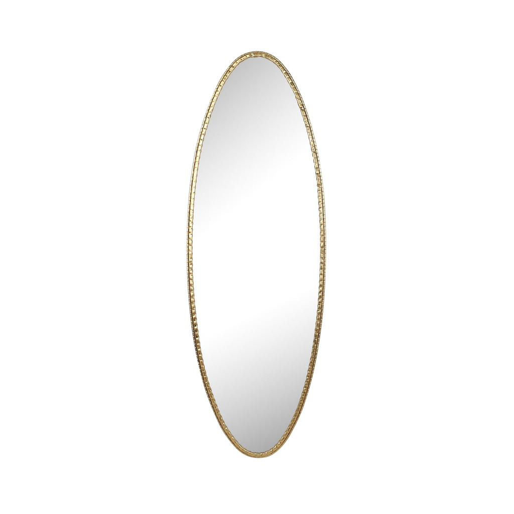 Miroir ovale or - Visuel 0