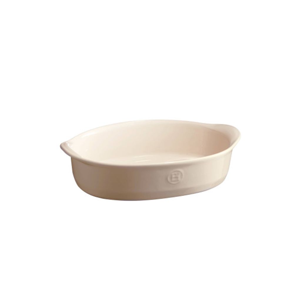 Plat à four ovale Ultime Argile 27 x 17cm - Visuel 1