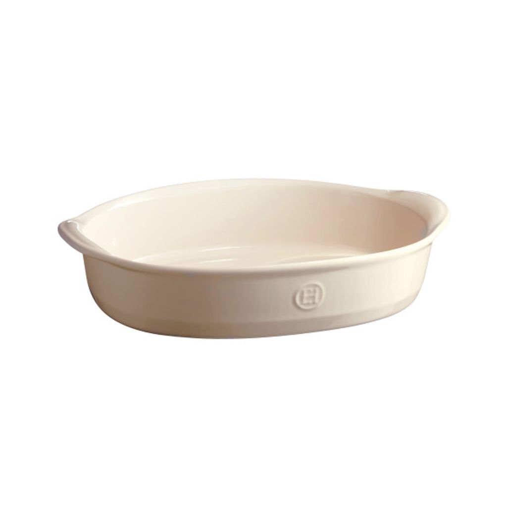 Plat à four ovale Ultime Argile 35 x 22cm - Visuel 1