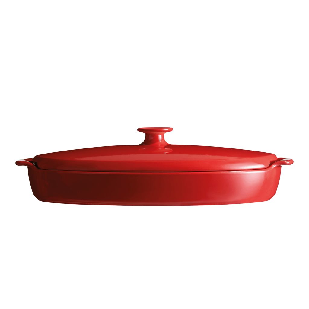 Plat papillote en céramique 42x25 cm Grand Cru - Visuel 1
