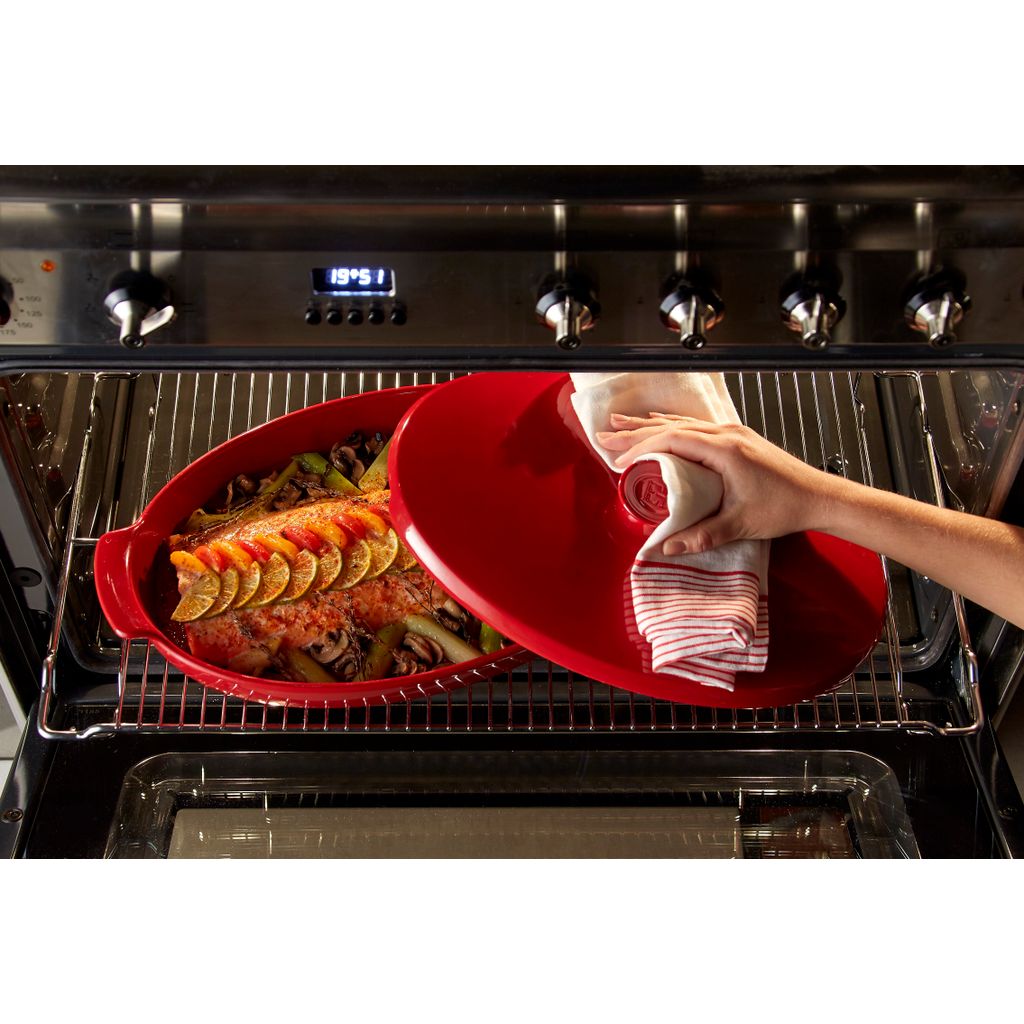 Plat papillote en céramique 42x25 cm Grand Cru - Visuel 5