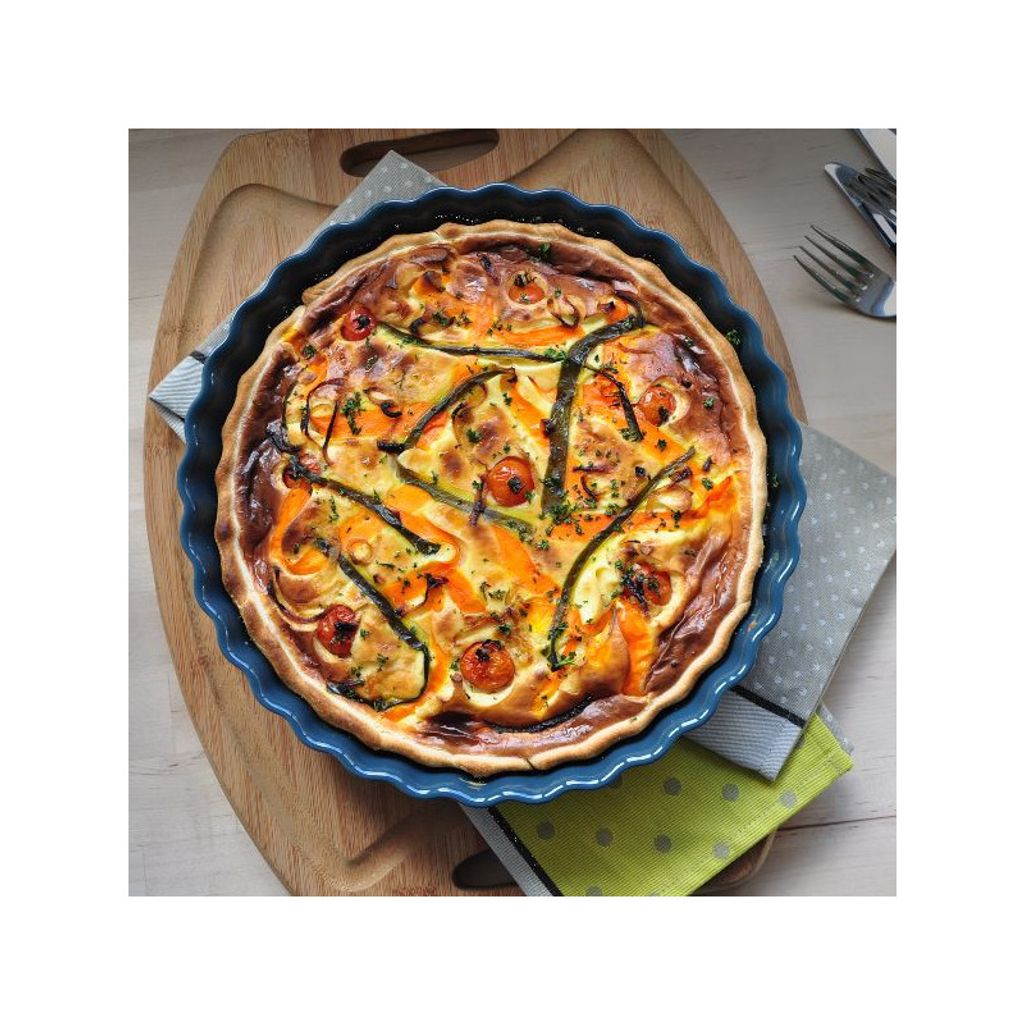 Plat Tourtière haute Calanque 28 cm - Visuel 1