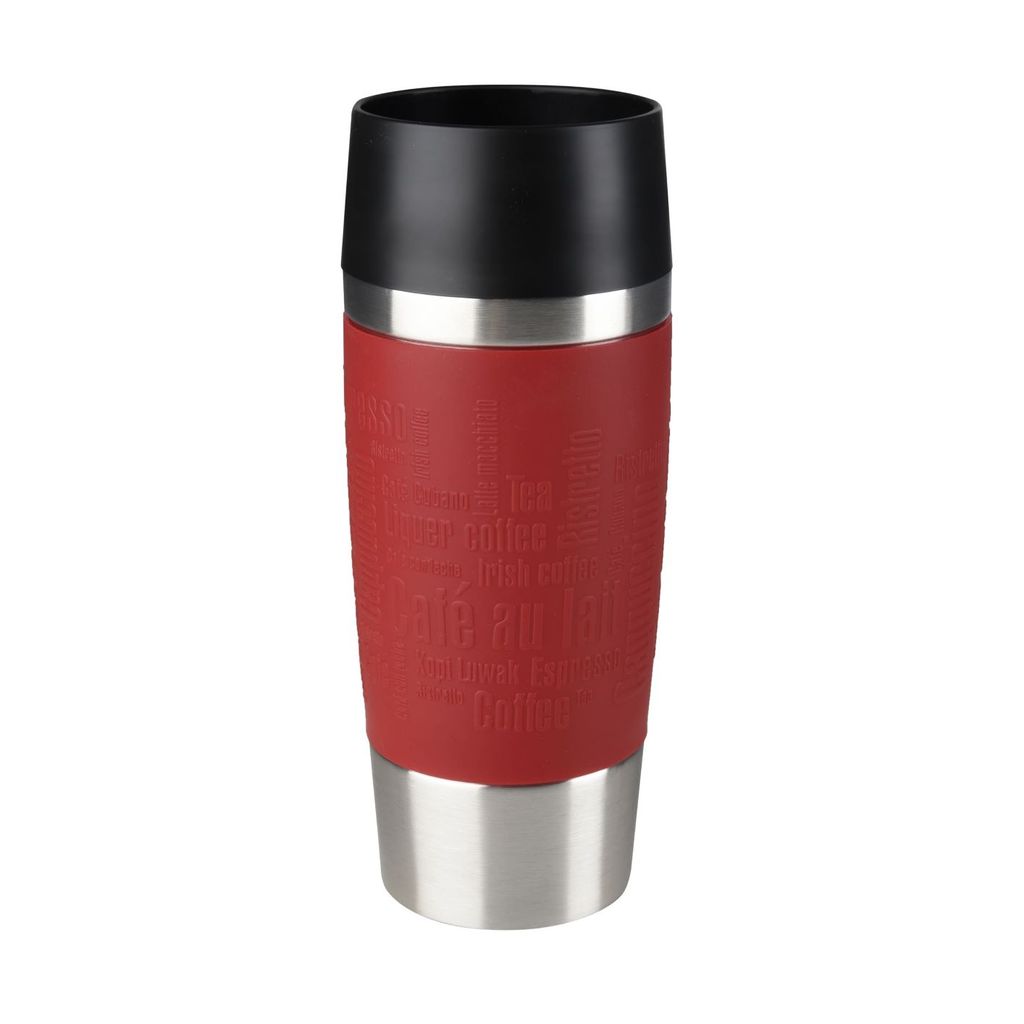 Travel mug isotherme 0,36 L rouge - Visuel 0